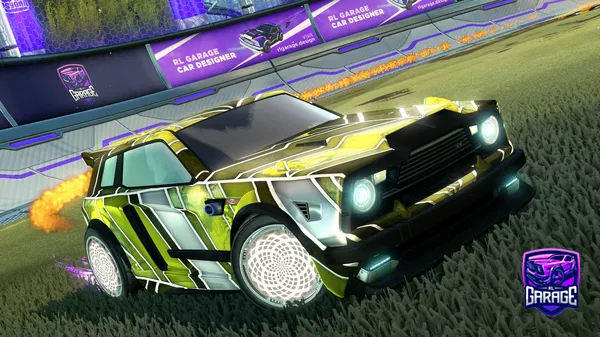 A Rocket League car design from SOY-GRAN-PLATINO