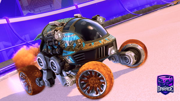 A Rocket League car design from OnionPasta