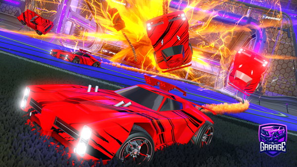 A Rocket League car design from Ironcool09