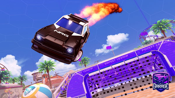 A Rocket League car design from Bunney19