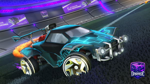 A Rocket League car design from Harusay-_-