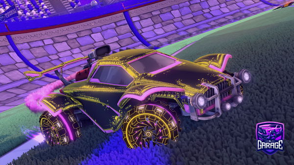 A Rocket League car design from Marasaur