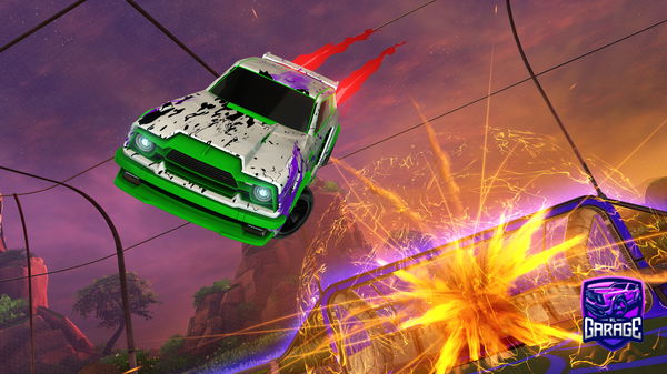 A Rocket League car design from Hallo8348