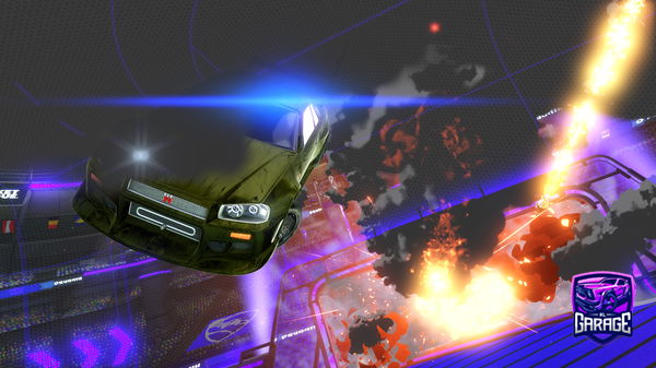 A Rocket League car design from PANATHASALEX