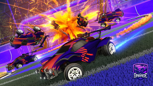 A Rocket League car design from hishamRL9