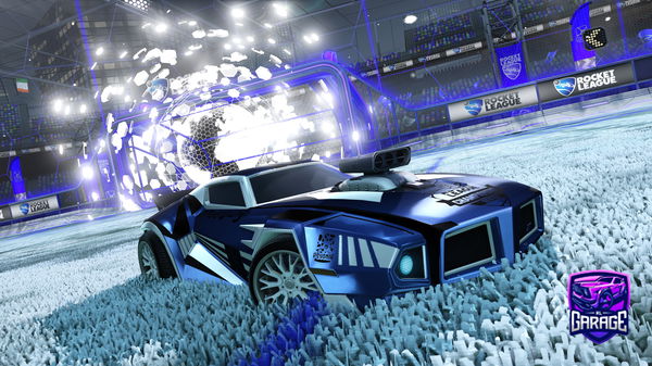 A Rocket League car design from Ugomau5