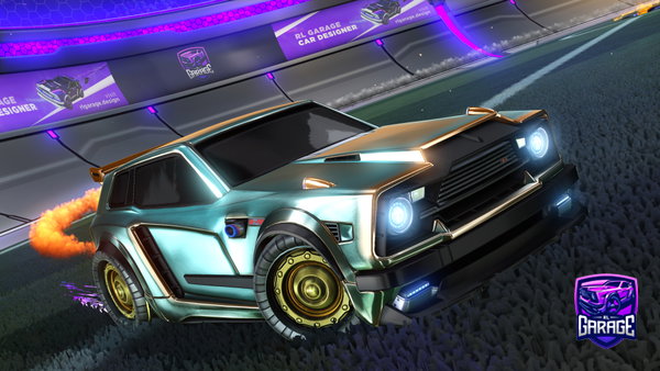 A Rocket League car design from Osimperior