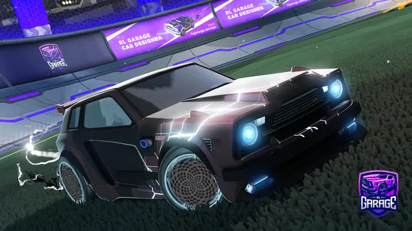 A Rocket League car design from magicdog89