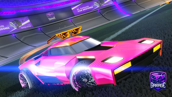 A Rocket League car design from Merguez95