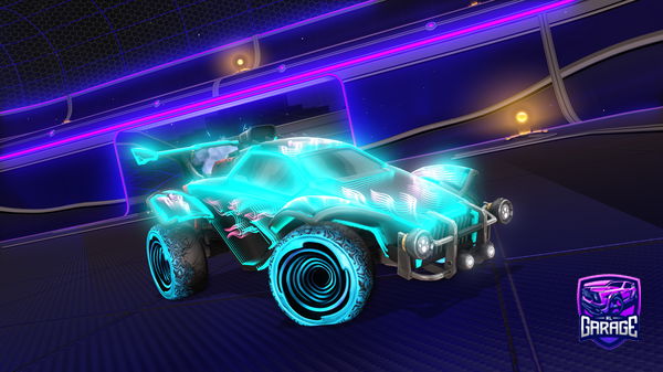 A Rocket League car design from Vector_RE