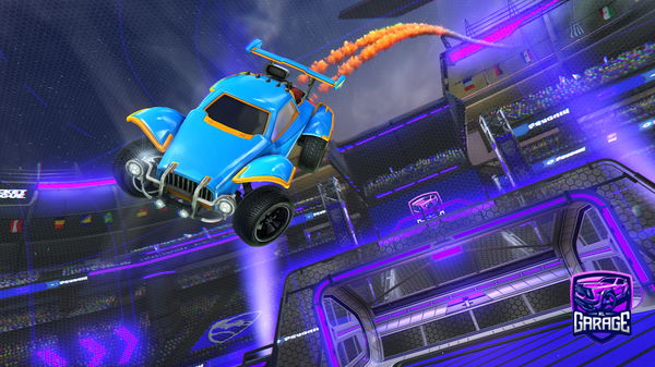 A Rocket League car design from Flamingfow33