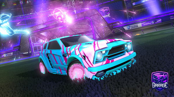 A Rocket League car design from HighOctane101