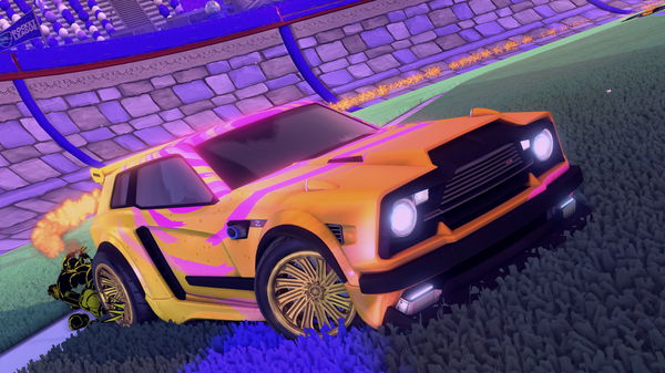 A Rocket League car design from Geomatric777