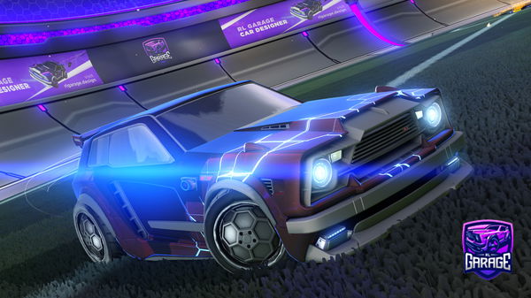 A Rocket League car design from Zouk_Dub