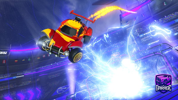 A Rocket League car design from Dynox7319