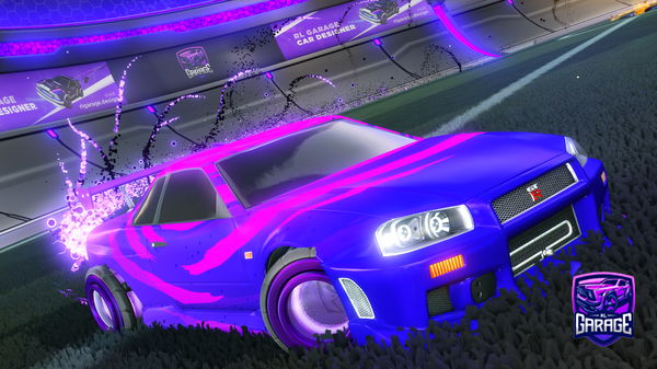 A Rocket League car design from Delinquent