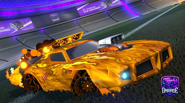 A Rocket League car design from Tornado_453