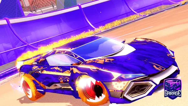 A Rocket League car design from deonk