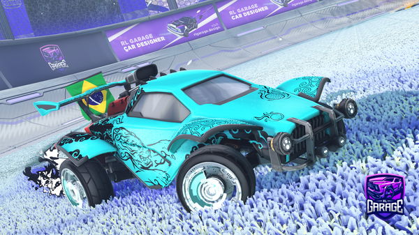 A Rocket League car design from Matheus9013