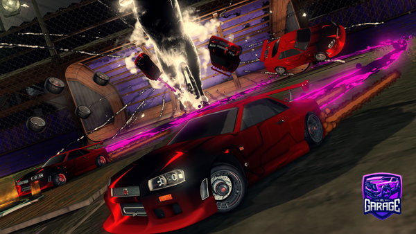 A Rocket League car design from z-i-q