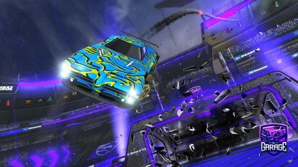 A Rocket League car design from Chunkyboi_123