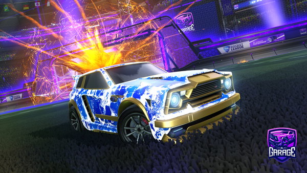 A Rocket League car design from BlueBond5007