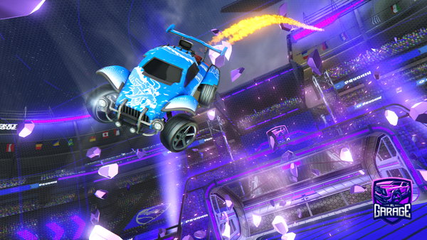 A Rocket League car design from RoFoNLofficial