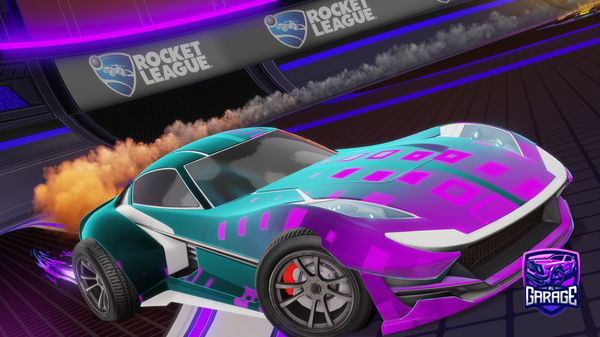 A Rocket League car design from kubixuwuuwu