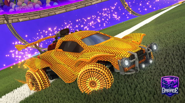 A Rocket League car design from LOLOLTIGER