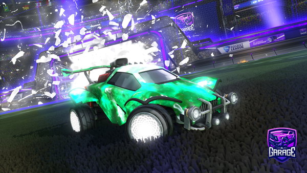 A Rocket League car design from Poulpium