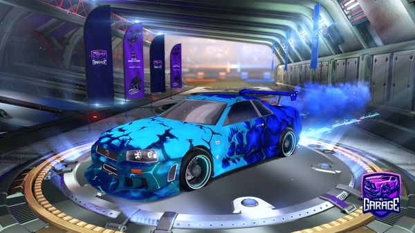 A Rocket League car design from Olindevos