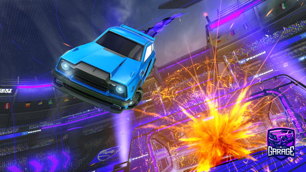 A Rocket League car design from TikTok_qs7111