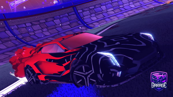 A Rocket League car design from T-Crafter