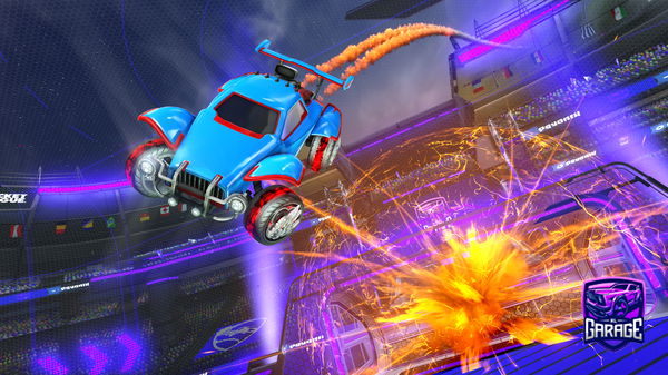 A Rocket League car design from yzorf