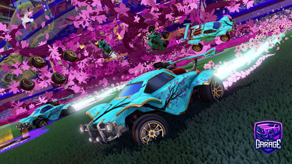 A Rocket League car design from AlanFlatline