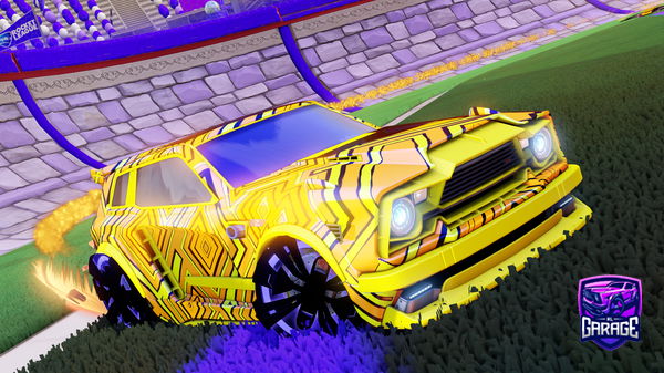 A Rocket League car design from Hasj123