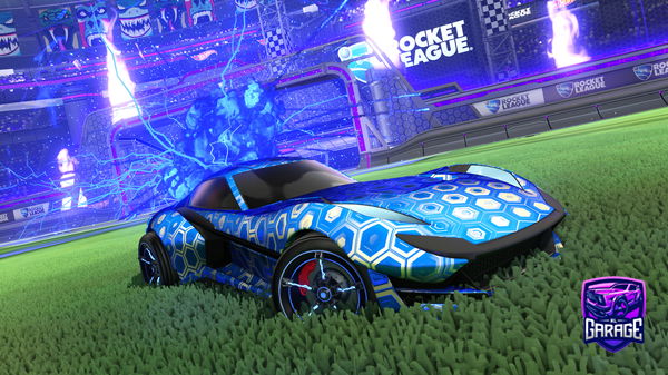 A Rocket League car design from Heraliscool346