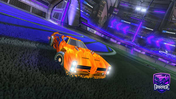 A Rocket League car design from rRhHeEtTtT17