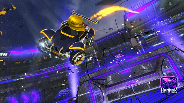 A Rocket League car design from iOnlyFlipReset