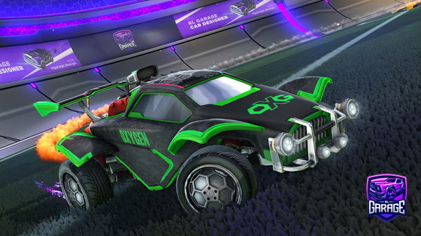 A Rocket League car design from elmerjhn