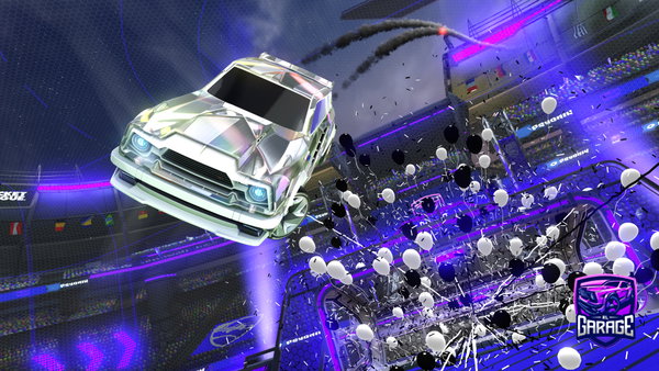 A Rocket League car design from Rustydog9978