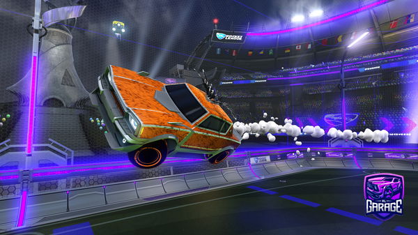 A Rocket League car design from Haunted2393