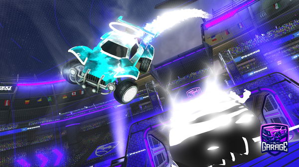 A Rocket League car design from TrueCarter1YT