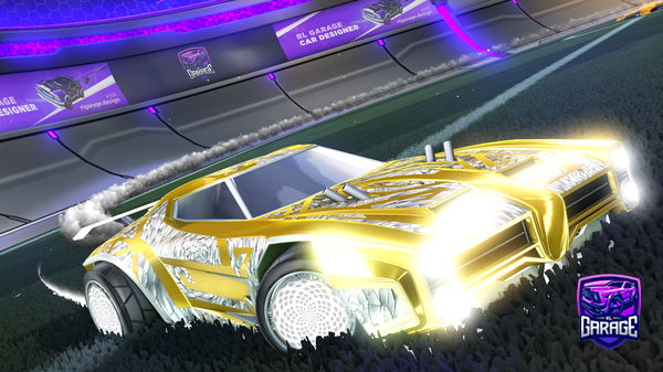 A Rocket League car design from sxnrise_