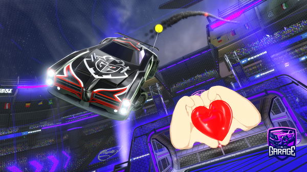 A Rocket League car design from Trader7231