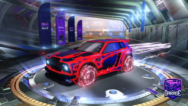 A Rocket League car design from PhillerOnUp