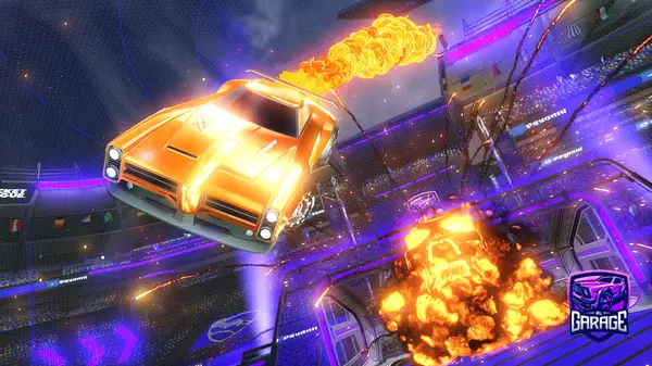 A Rocket League car design from bozocoltonjim