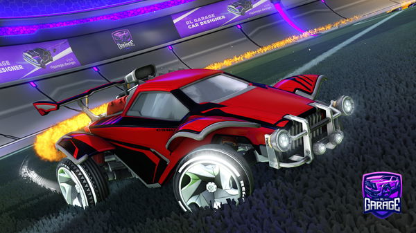 A Rocket League car design from Wishing1z