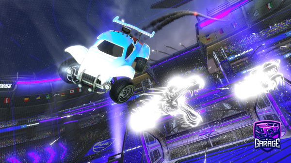 A Rocket League car design from Jaavii