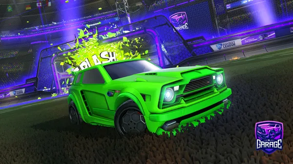A Rocket League car design from RealCardy